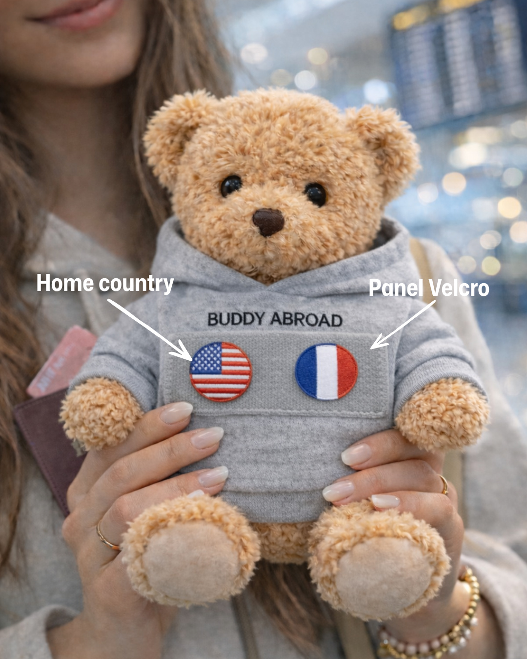 Buddy Abroad Bear
